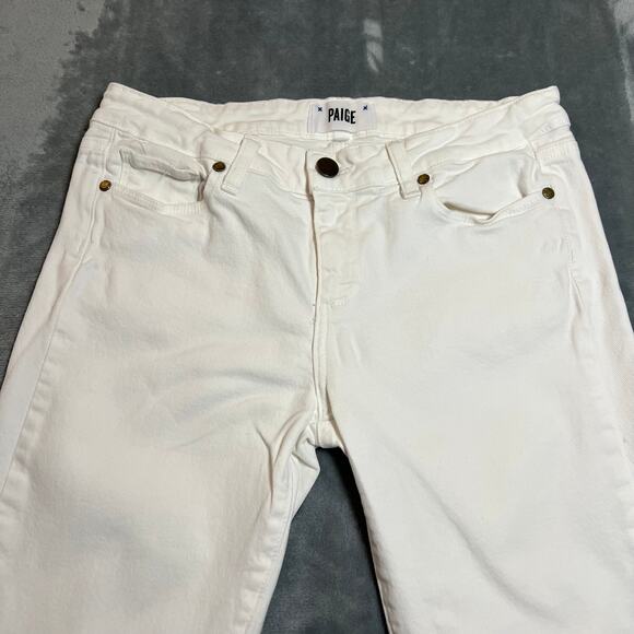 PAIGE Verdugo Ankle Skinny Jeans Size 29 Mid Rise Coastal Casual Stretch Preppy - Picture 3 of 11